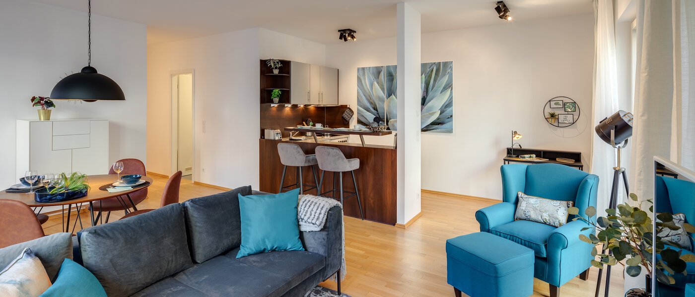 Wohnung München Schwabing (rechts der Leopoldstraße) 02 Wohnbereich 11920