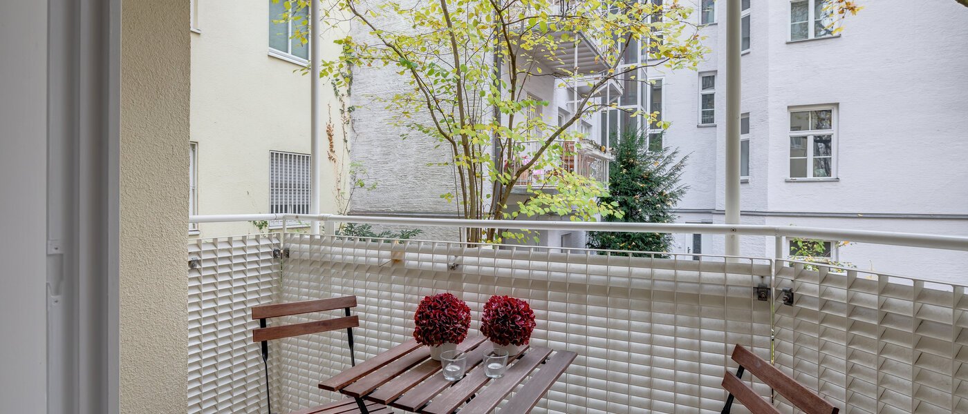 Maisonettewohnung München Schwabing-West (rund um den Hohenzollernplatz) 01 Balkon 11944