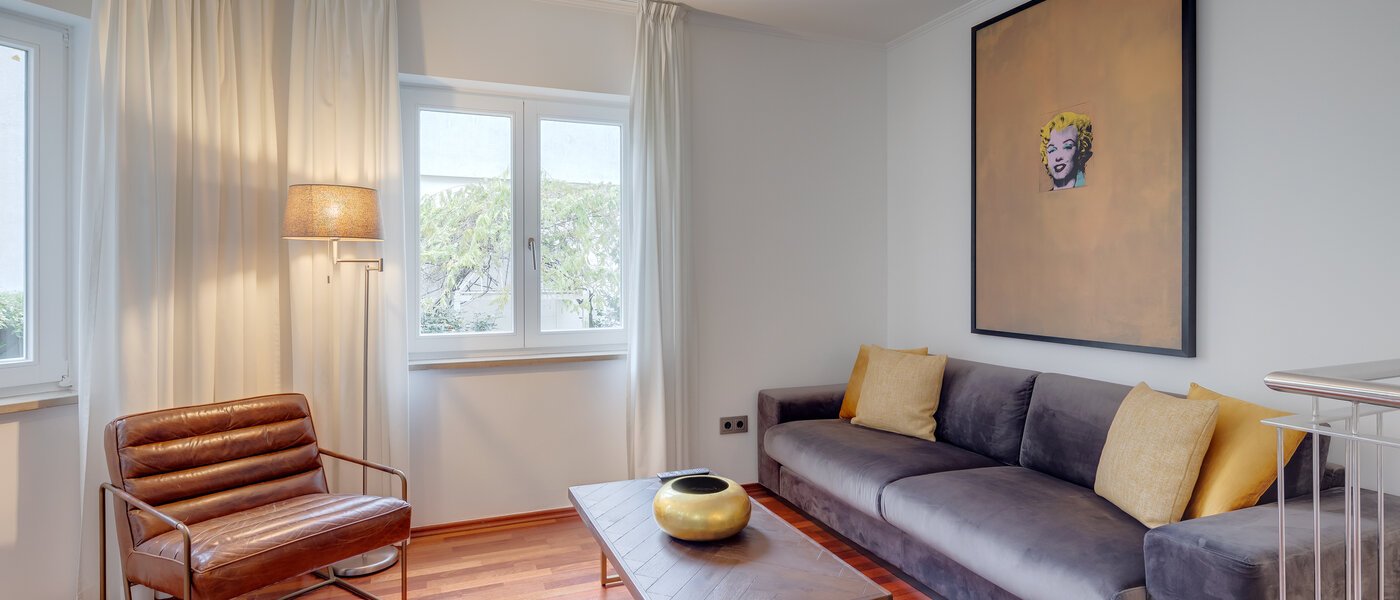 Maisonettewohnung München Schwabing-West (rund um den Hohenzollernplatz) 03 Wohnbereich 11944