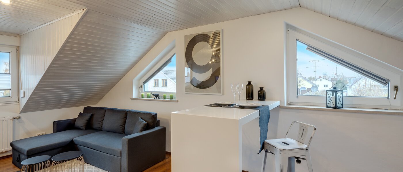 Dachgeschosswohnung München Lerchenau 01 Wohnbereich 11948