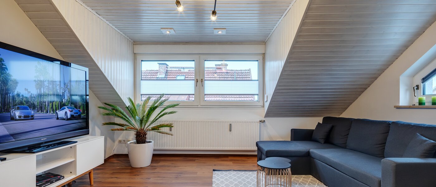 Dachgeschosswohnung München Lerchenau 05 Wohnbereich 11948