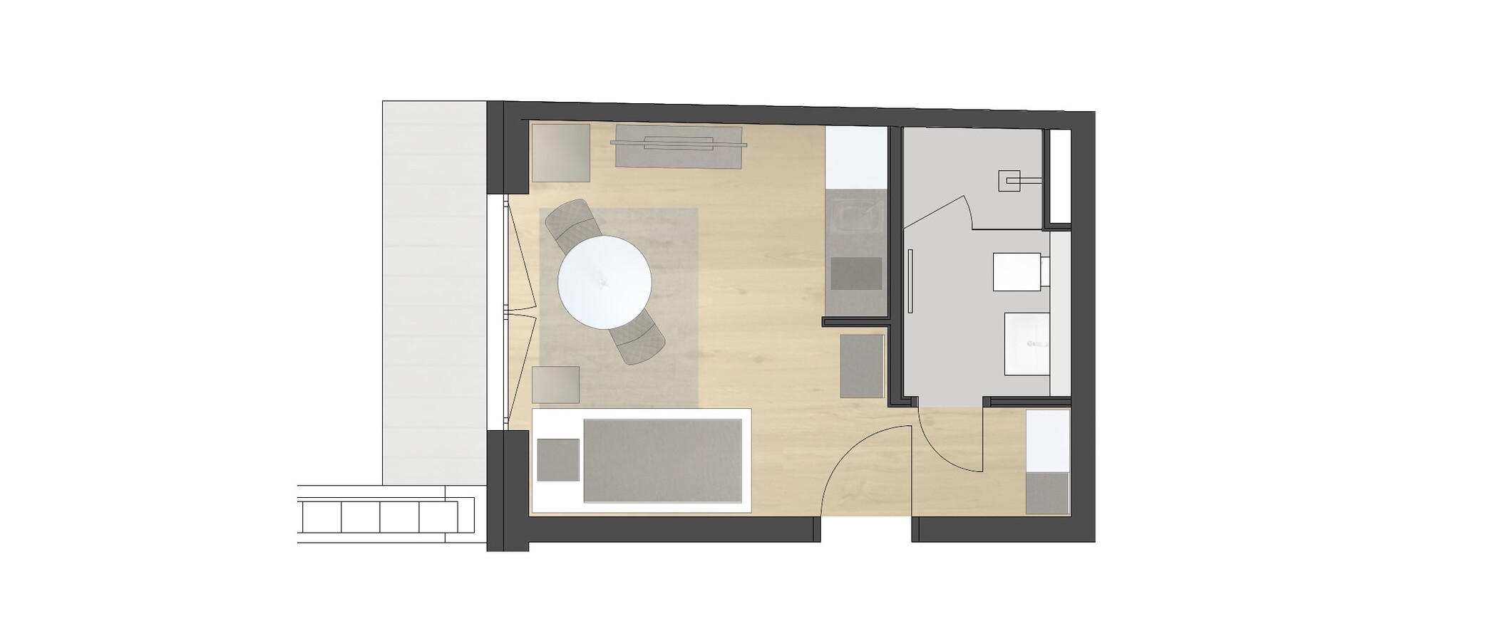 Apartment München Milbertshofen 01 Grundriss 11961