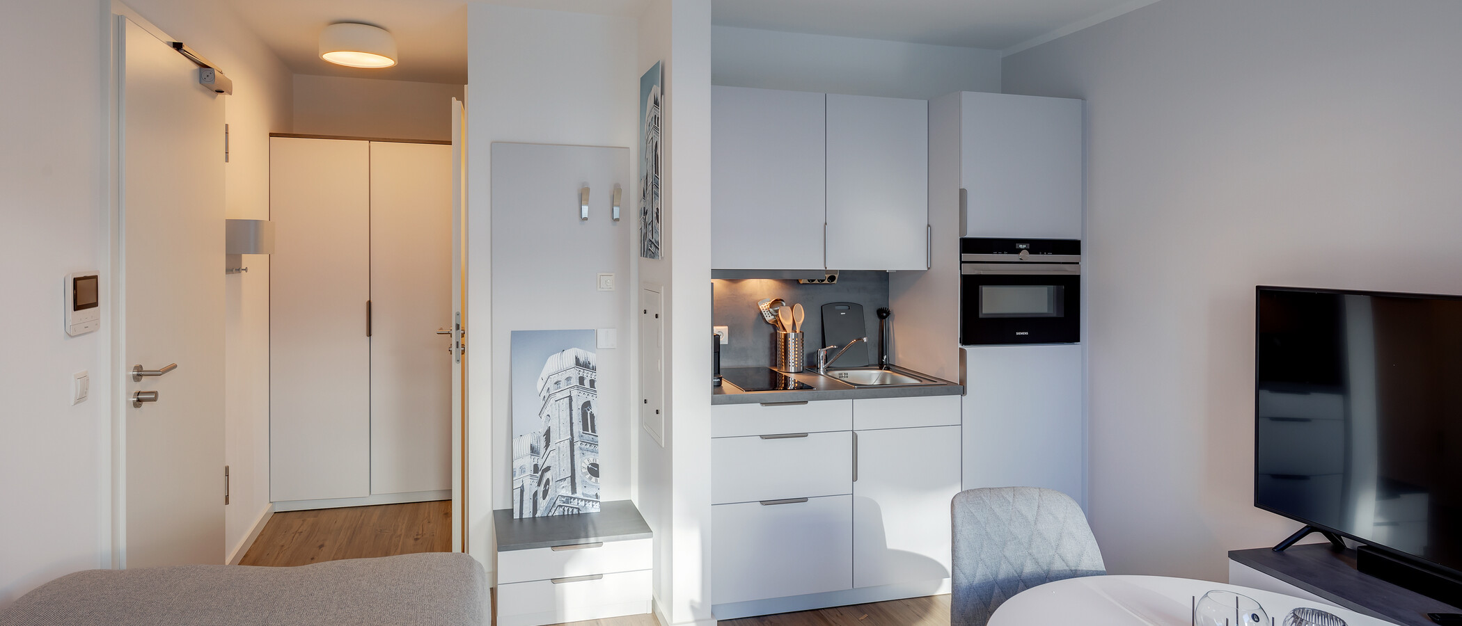 Apartment München Milbertshofen 04 Wohnbereich 11962