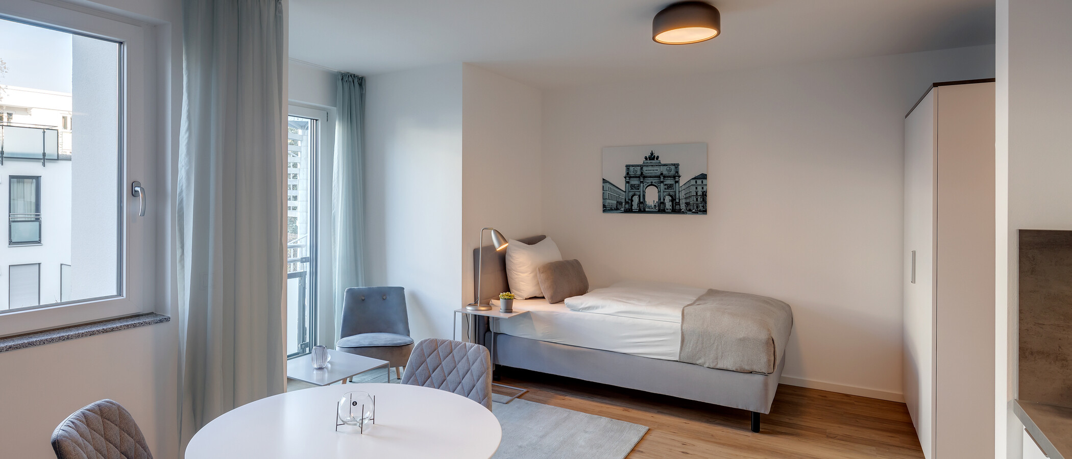 Apartment München Milbertshofen 01 Wohnbereich 11966