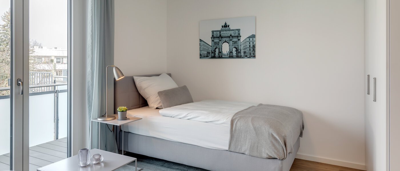 Apartment München Milbertshofen 01 Schlafbereich 11974