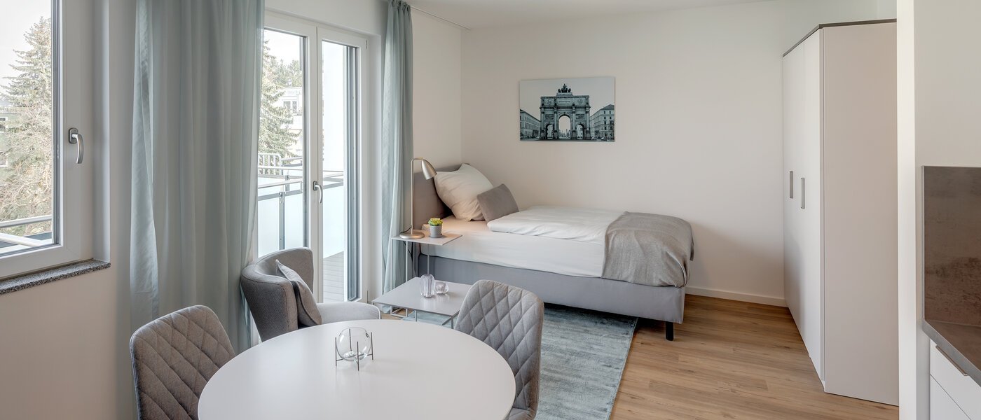 Apartment München Milbertshofen 02 Wohnbereich 11974