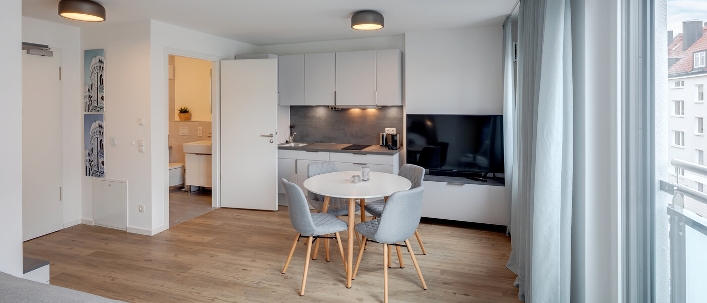 Apartment München Milbertshofen 03 Wohnbereich 11976