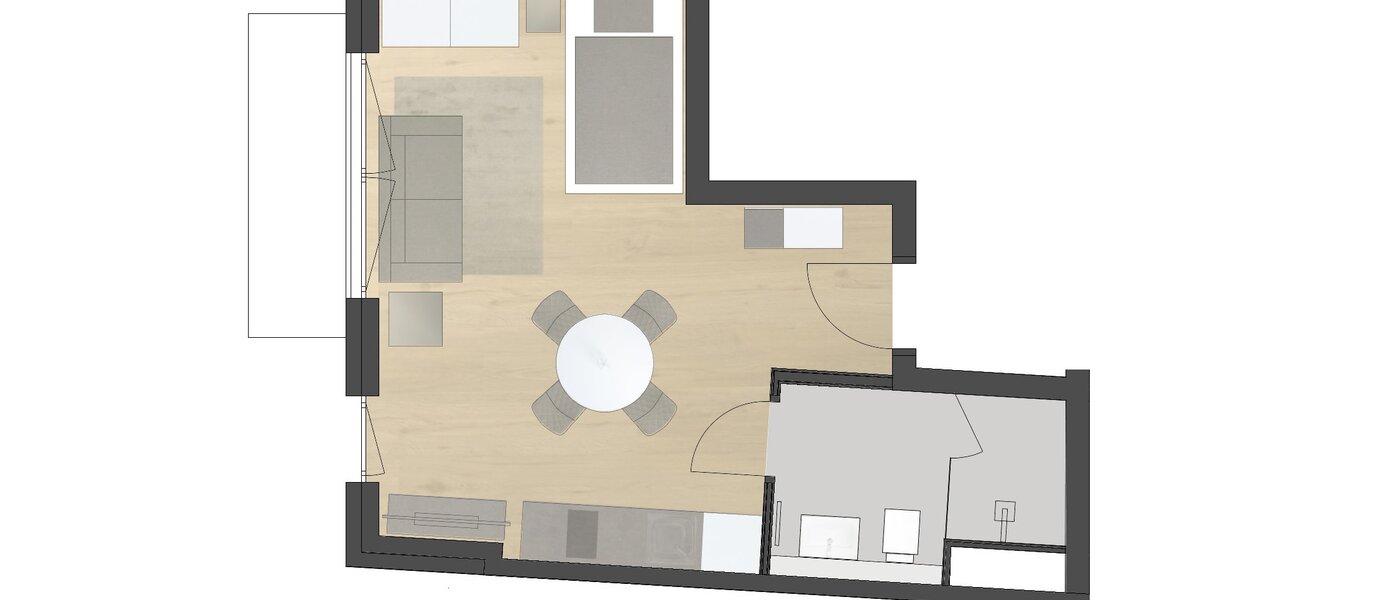 Apartment München Milbertshofen 01 Grundriss 11976