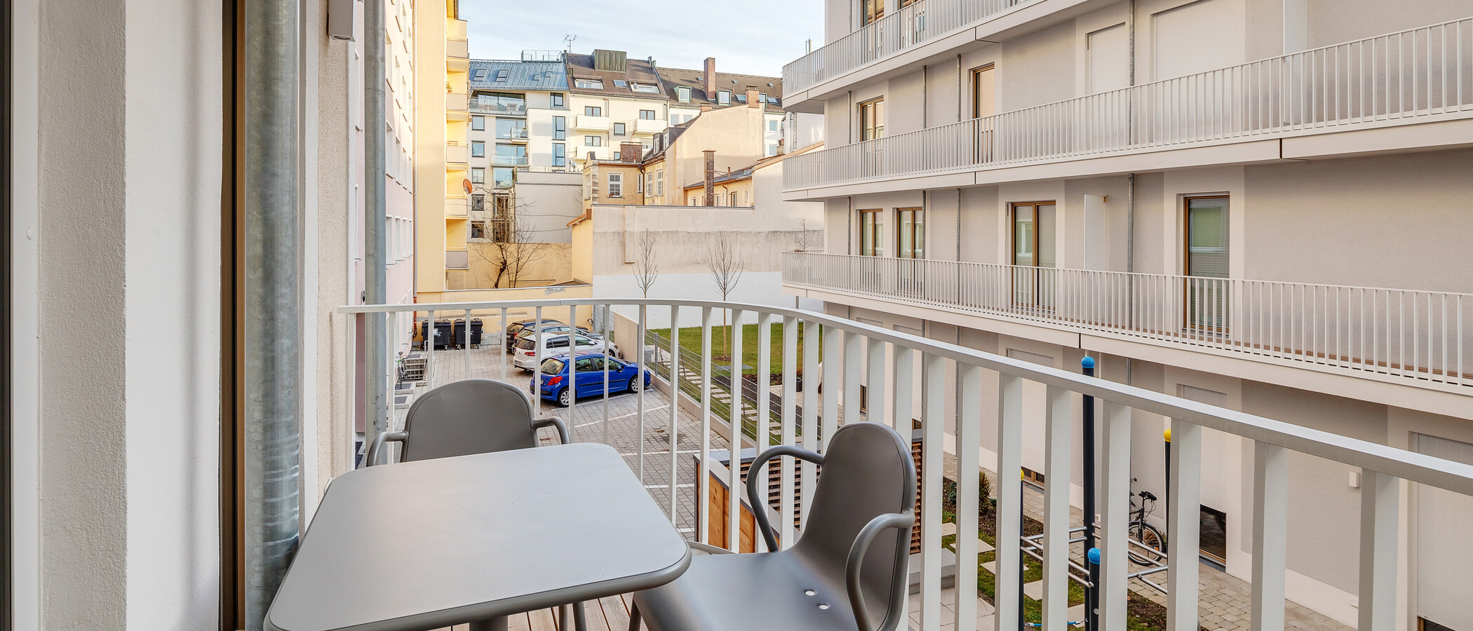 Wohnung München Maxvorstadt 01 Balkon 12025