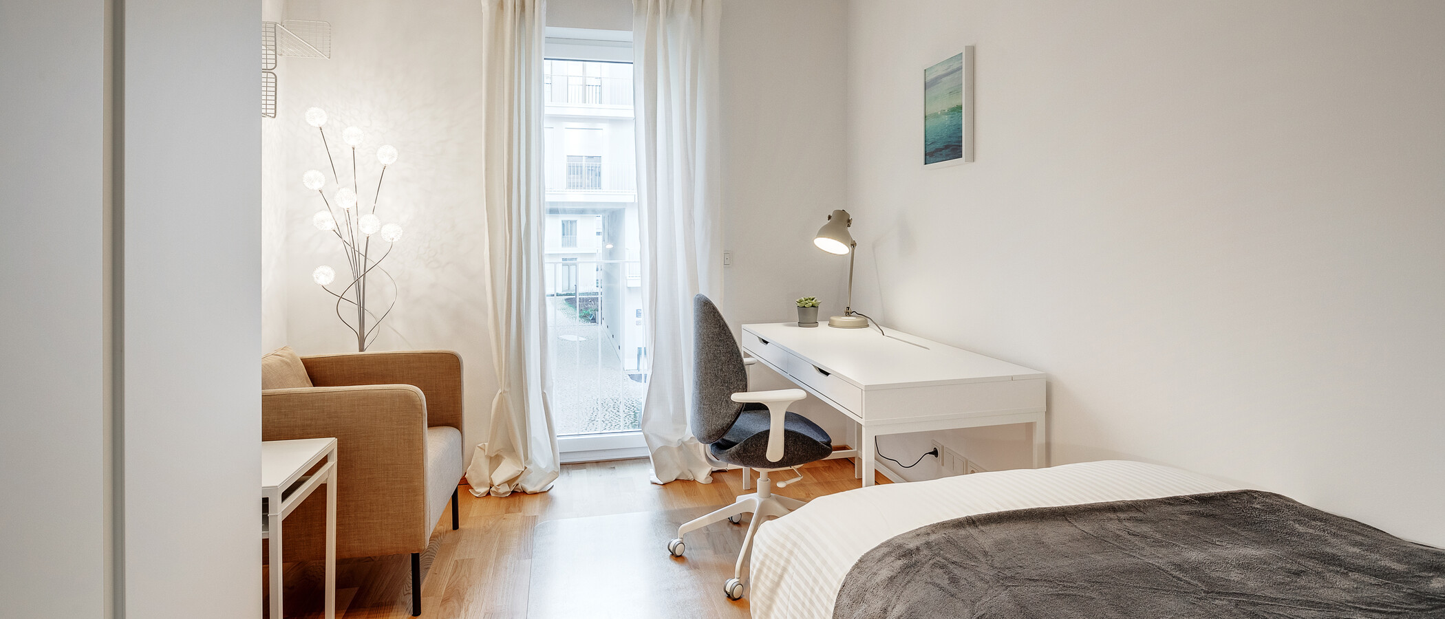 Wohnung München Maxvorstadt 01 3. Schlafzimmer 12025