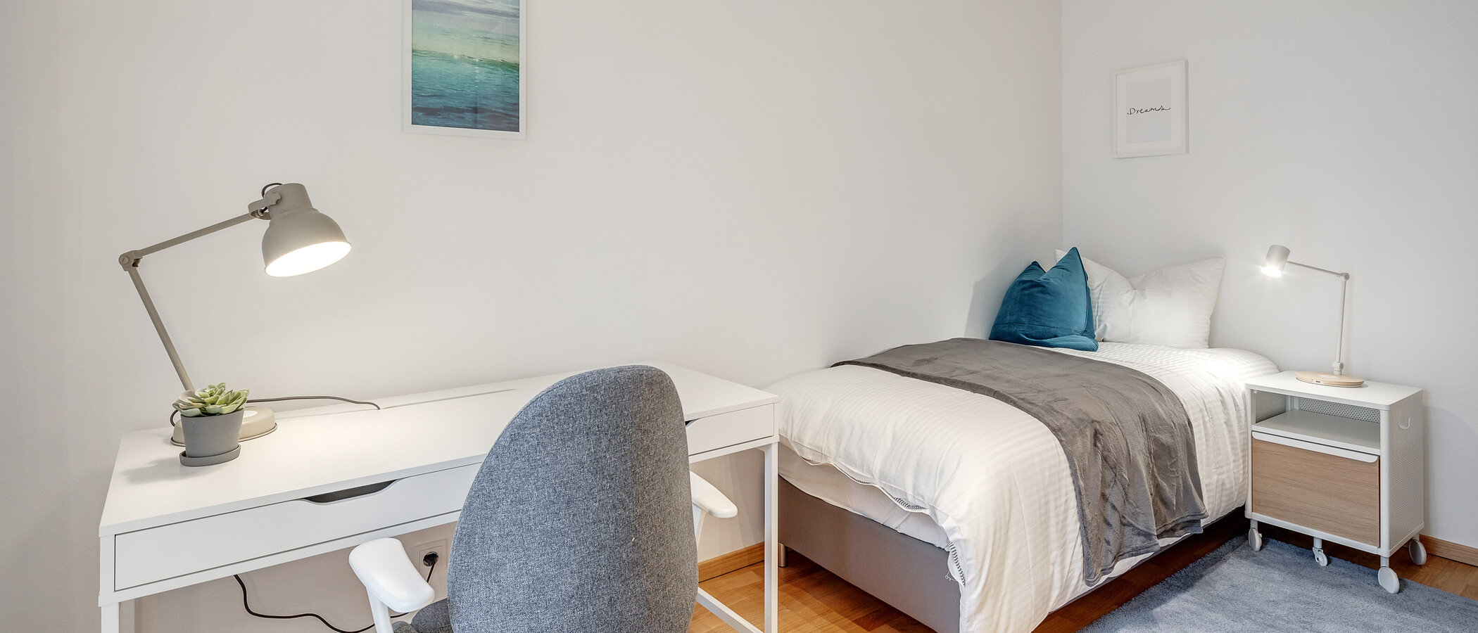 Wohnung München Maxvorstadt 02 3. Schlafzimmer 12025