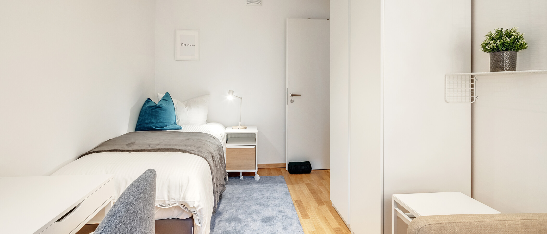 Wohnung München Maxvorstadt 04 3. Schlafzimmer 12025