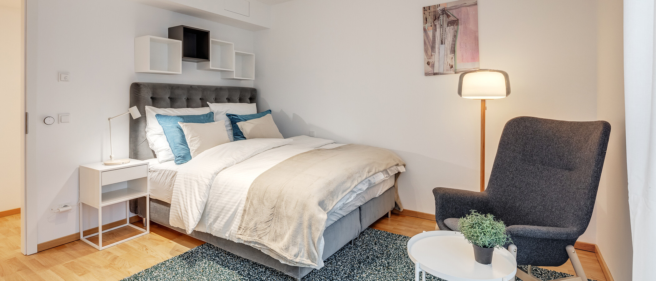 Wohnung München Maxvorstadt 01 Schlafzimmer 12025