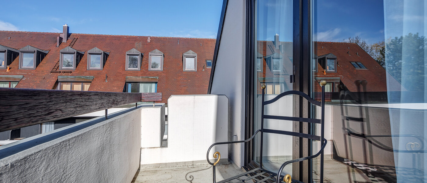 Dachgeschosswohnung München Oberföhring 02 Balkon 1205