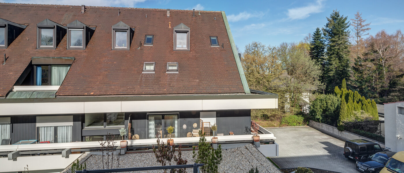 Dachgeschosswohnung München Oberföhring 04 Aussicht 1205