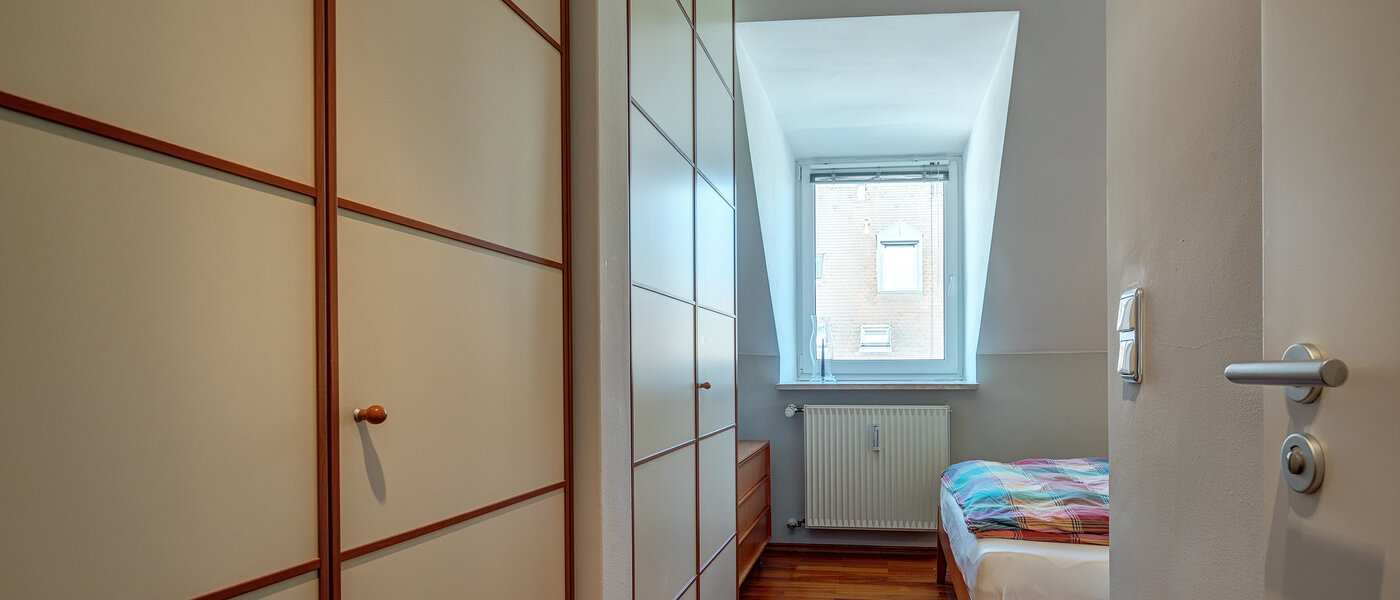 Dachgeschosswohnung München Oberföhring 05 Schlafzimmer 1205