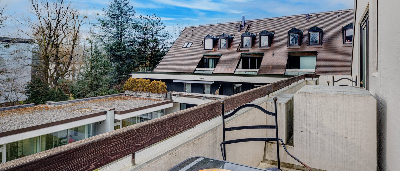 Dachgeschosswohnung München Oberföhring 01 Aussicht 1206