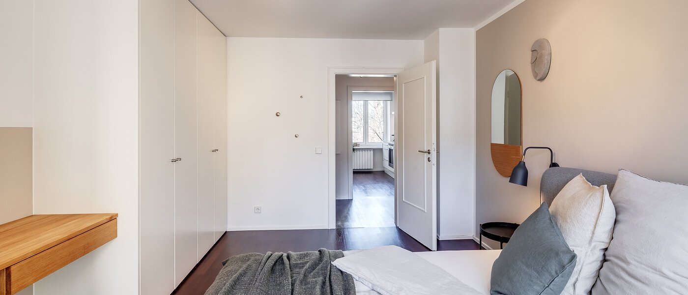 Wohnung München Schwabing 06 2. Schlafzimmer	 12071