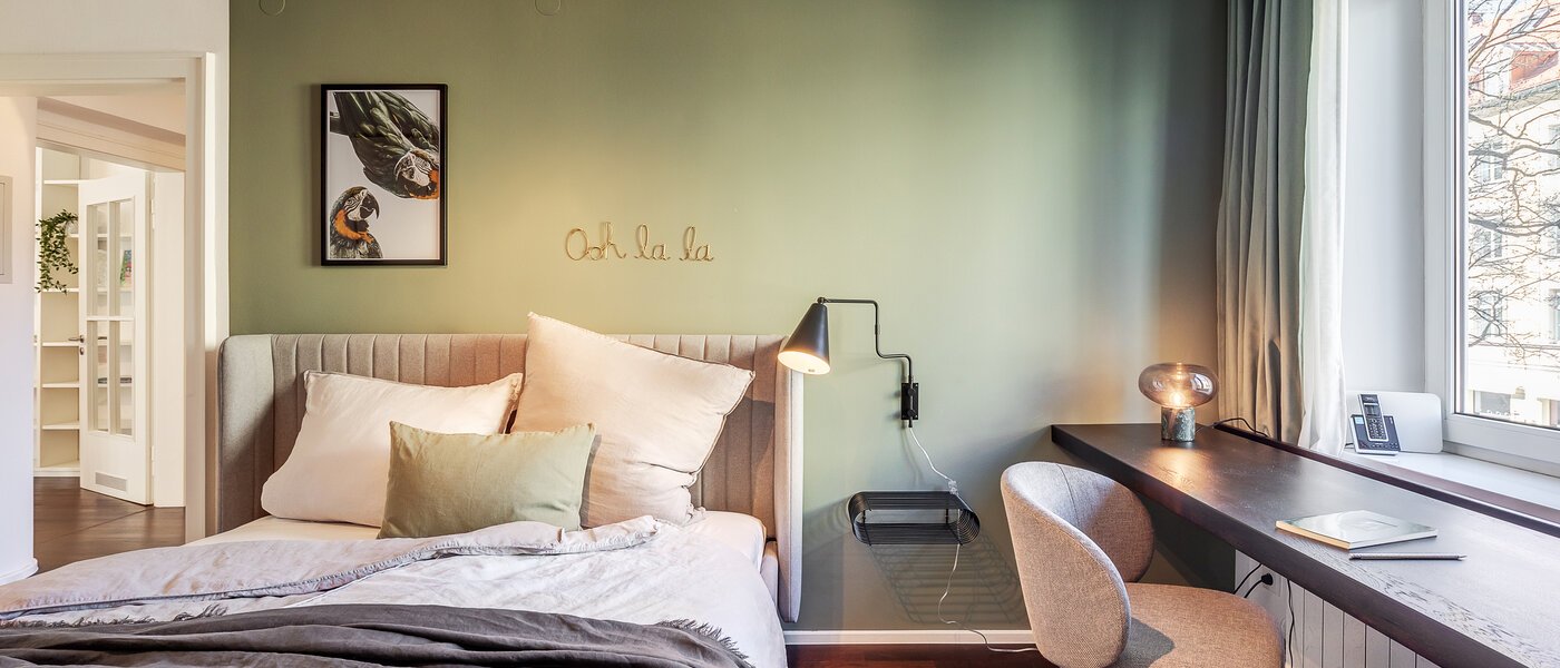 Wohnung München Schwabing 03 1. Schlafzimmer 12071