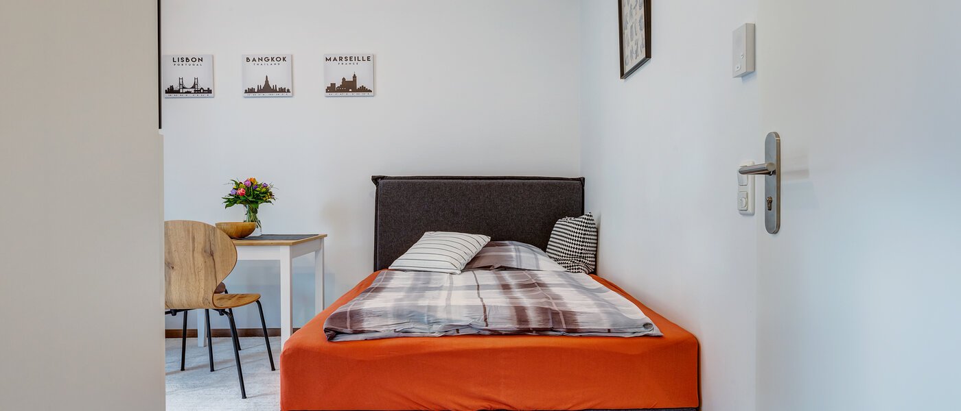 Apartment Haar 01 Schlafbereich 12120