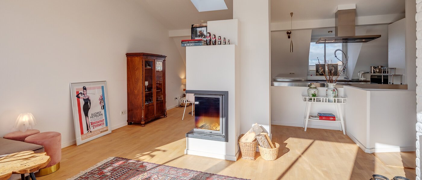 Maisonettewohnung München Ludwigsvorstadt 03 Wohnbereich 12126