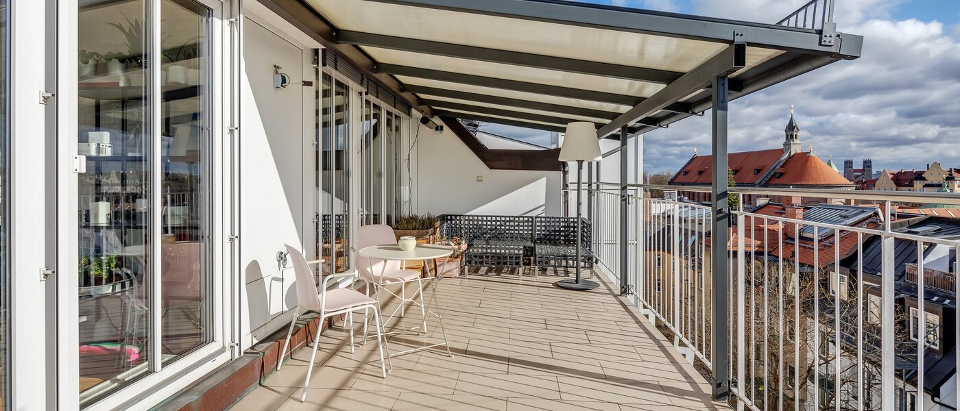 Maisonettewohnung München Ludwigsvorstadt 01 Dachterrasse 12126