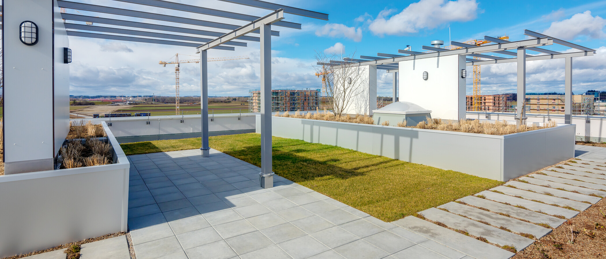 Wohnung München Aubing 02 Gemeinschaftsterrasse  12136