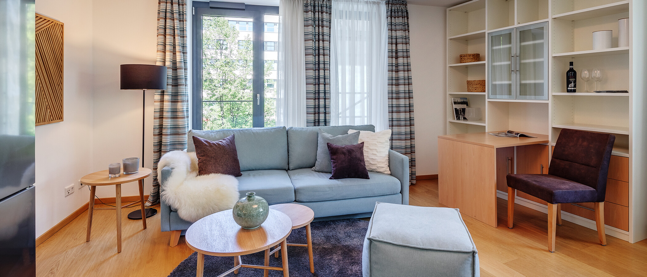 Wohnung München Schwabing-West 02 Wohnbereich 12170