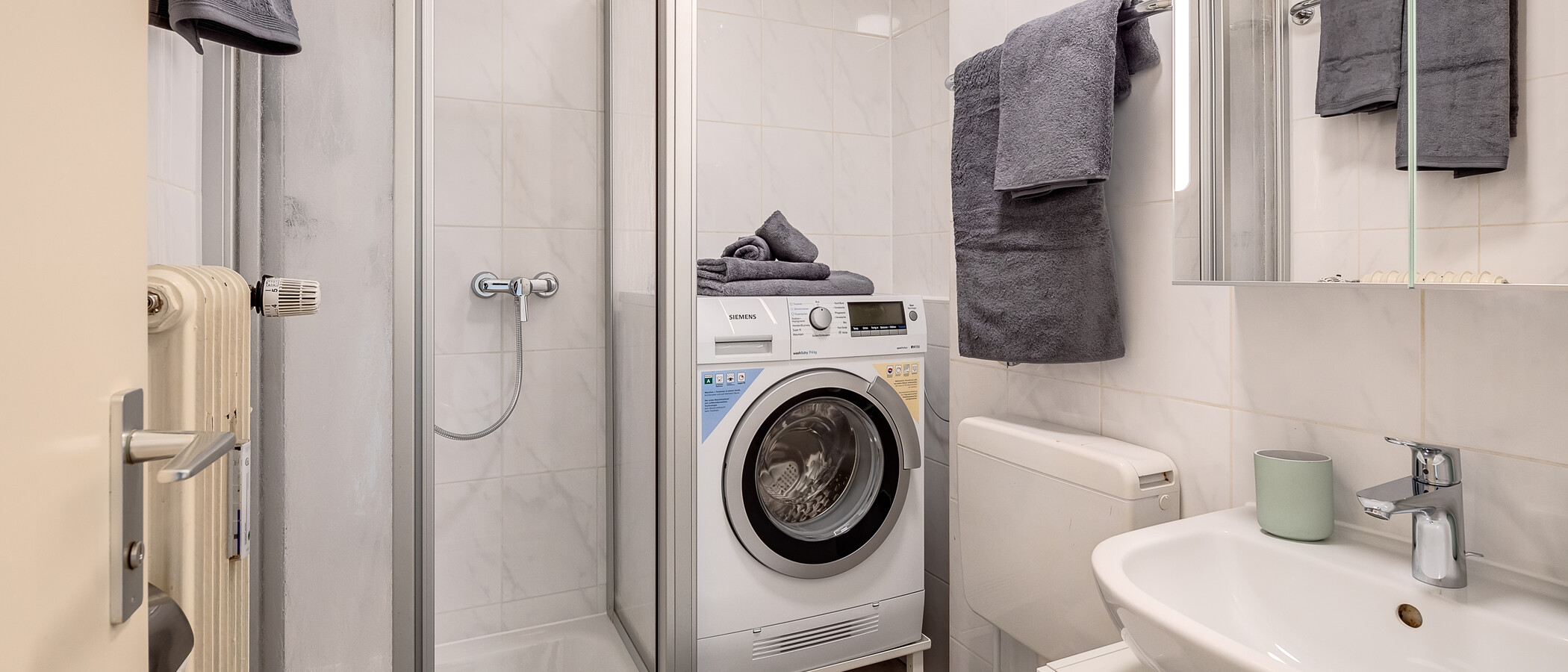 Apartment München Obergiesing 01 Badezimmer 12198