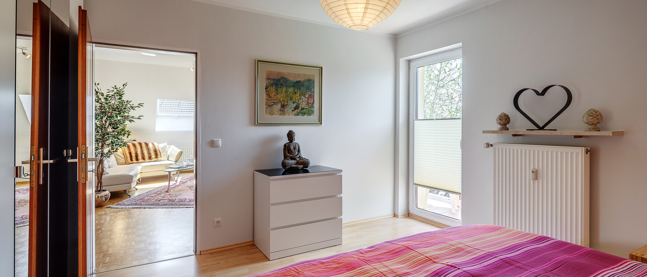 Dachgeschosswohnung München Waldperlach 03 1. Schlafzimmer 12208