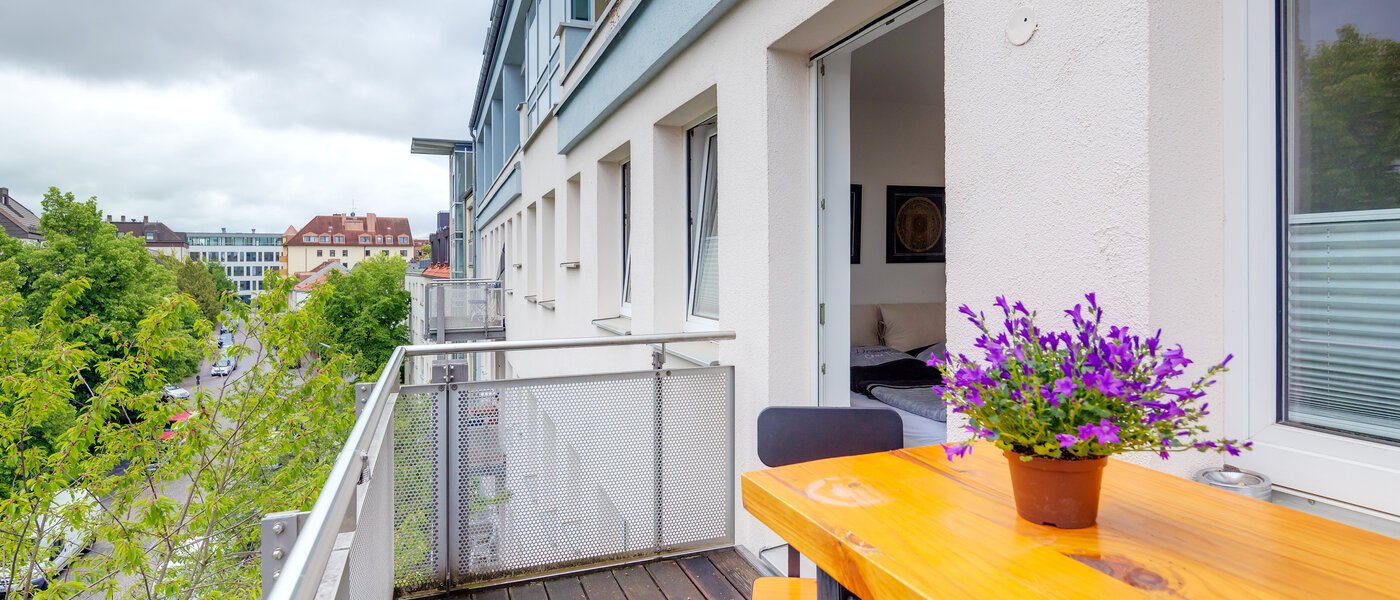 Wohnung München Westpark 01 Balkon 12215