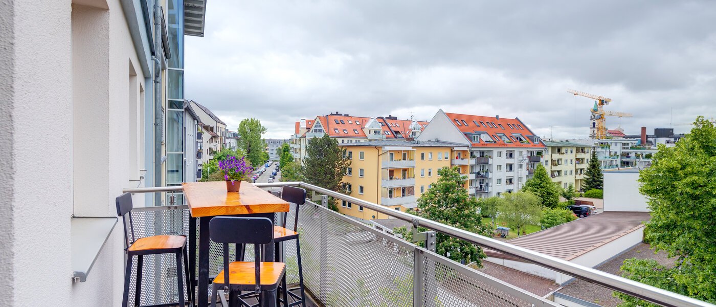 Wohnung München Westpark 02 Balkon 12215