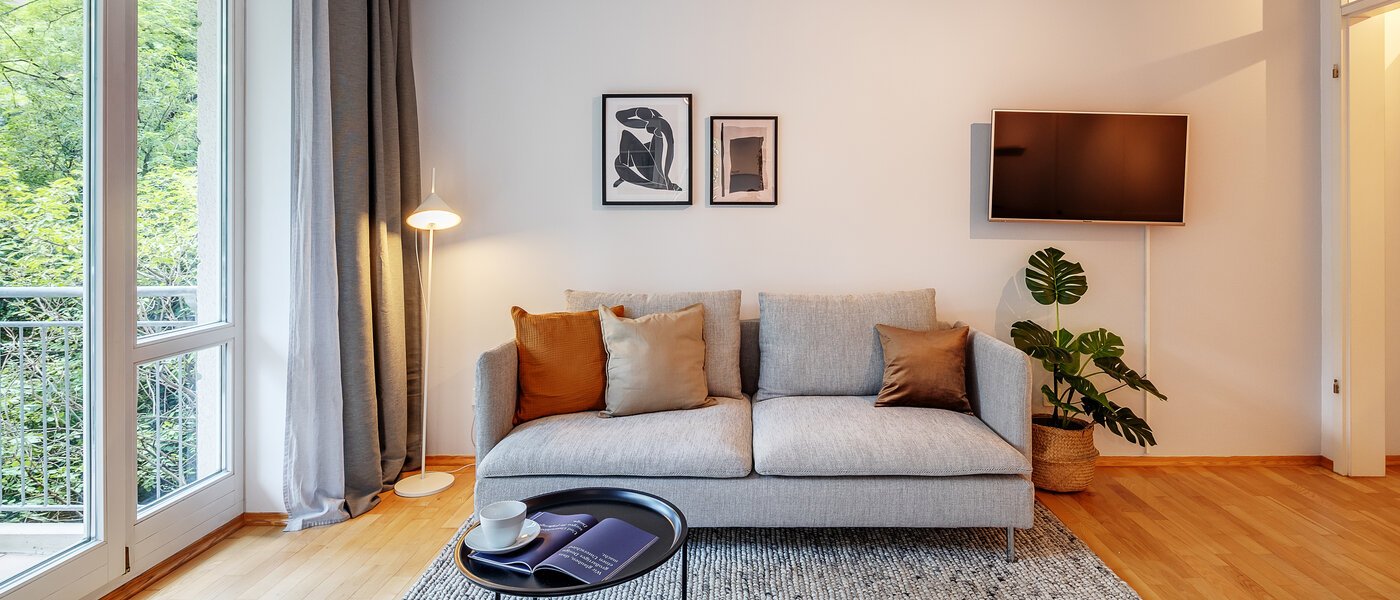 Wohnung München Schwabing 02 Wohnbereich 12216