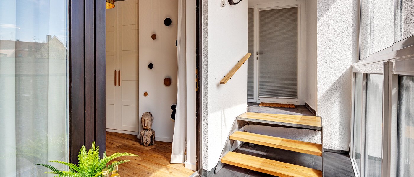 Dachgeschosswohnung München Lehel 02 Balkon 12257