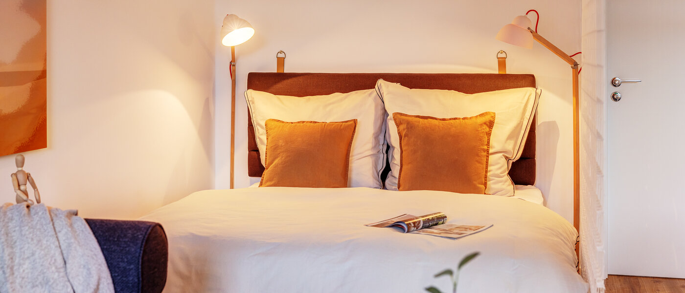 Dachgeschosswohnung München Lehel 01 Schlafbereich 12257