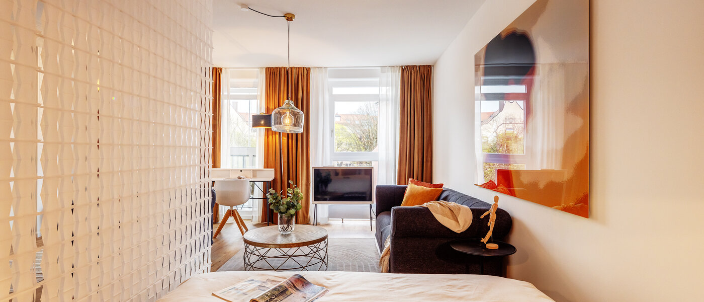 Dachgeschosswohnung München Lehel 02 Schlafbereich 12257