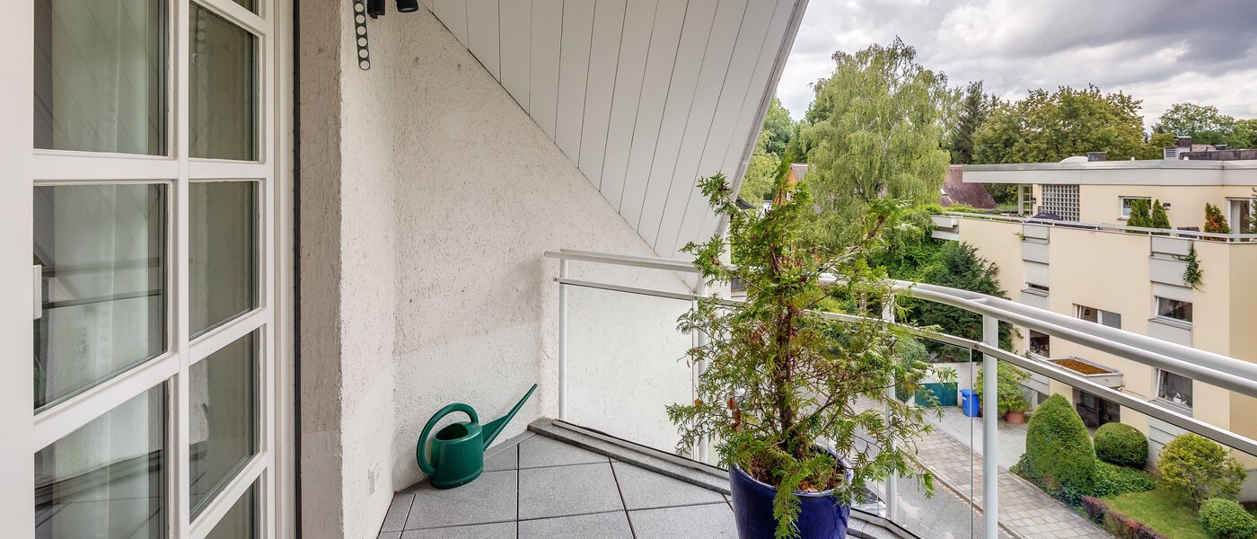 Wohnung München Herzogpark 02 2. Balkon 12265