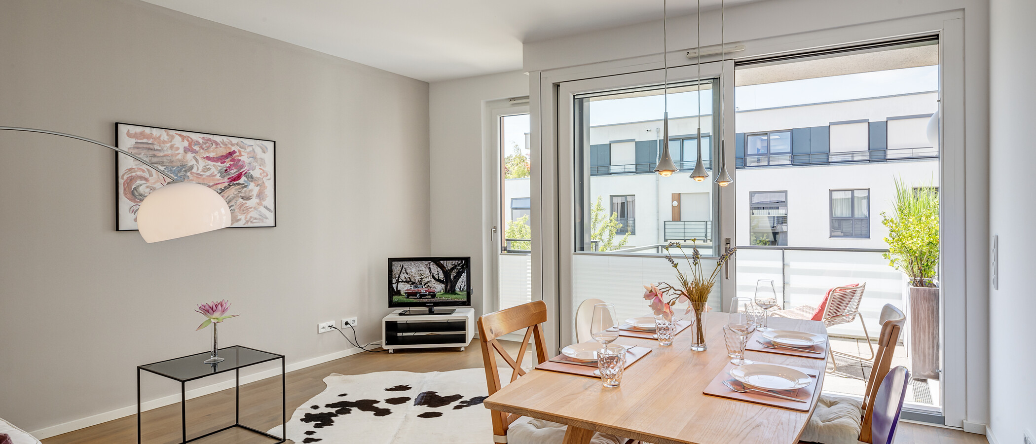 Wohnung München Schwabing-West 01 Wohnbereich 12272