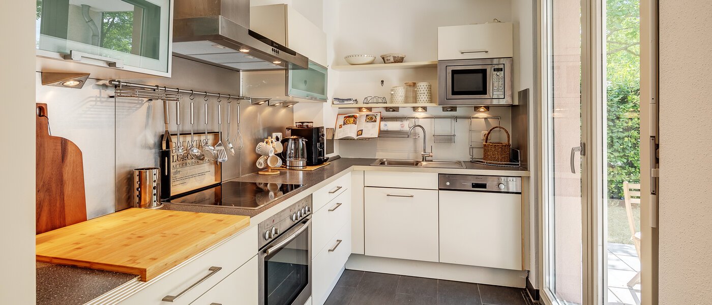 Gartenwohnung München Messestadt Riem 01 Küche 12287