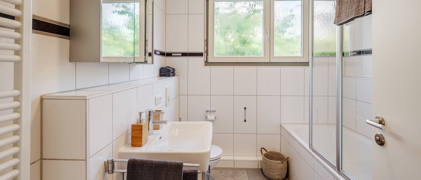 Gartenwohnung München Messestadt Riem 01 Badezimmer 12287