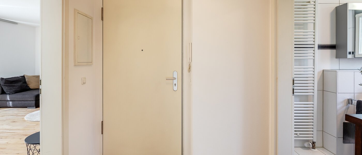 Gartenwohnung München Messestadt Riem 03 Flur/Gang 12287