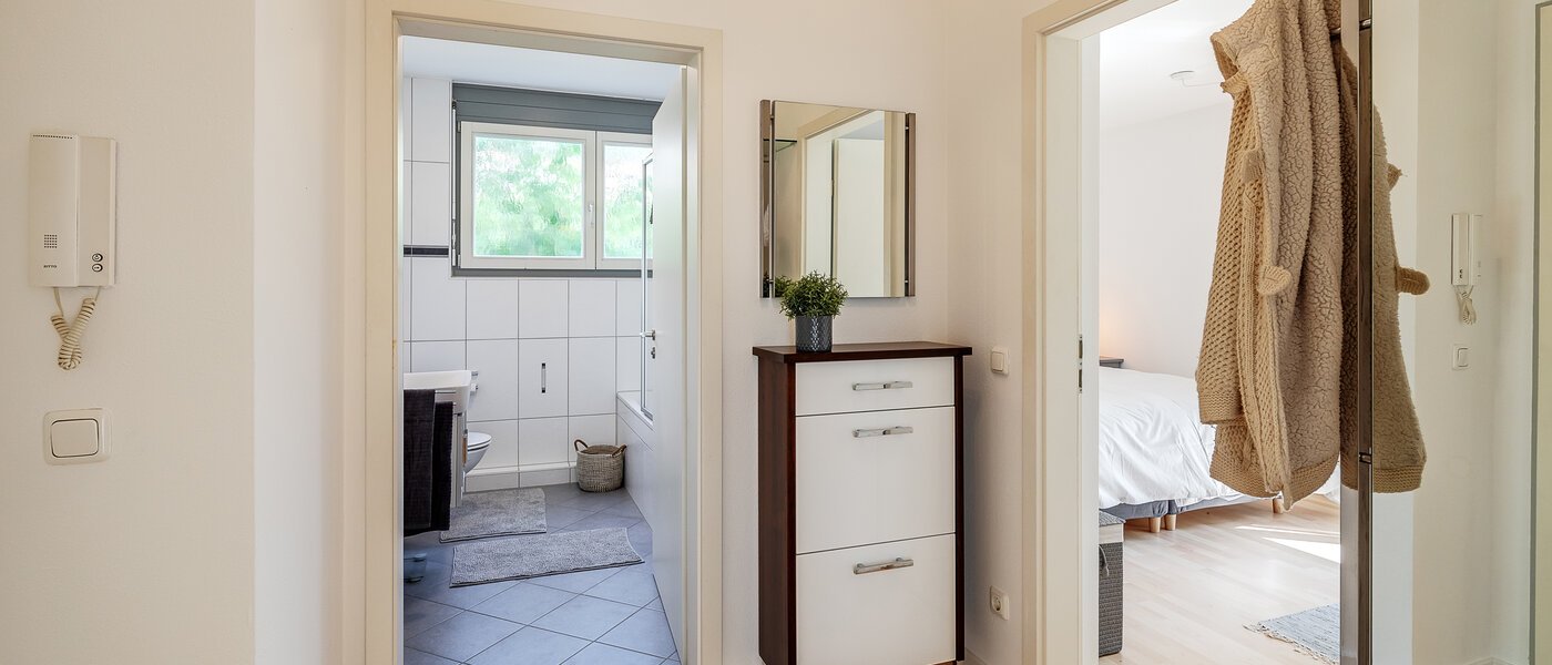 Gartenwohnung München Messestadt Riem 04 Flur/Gang 12287