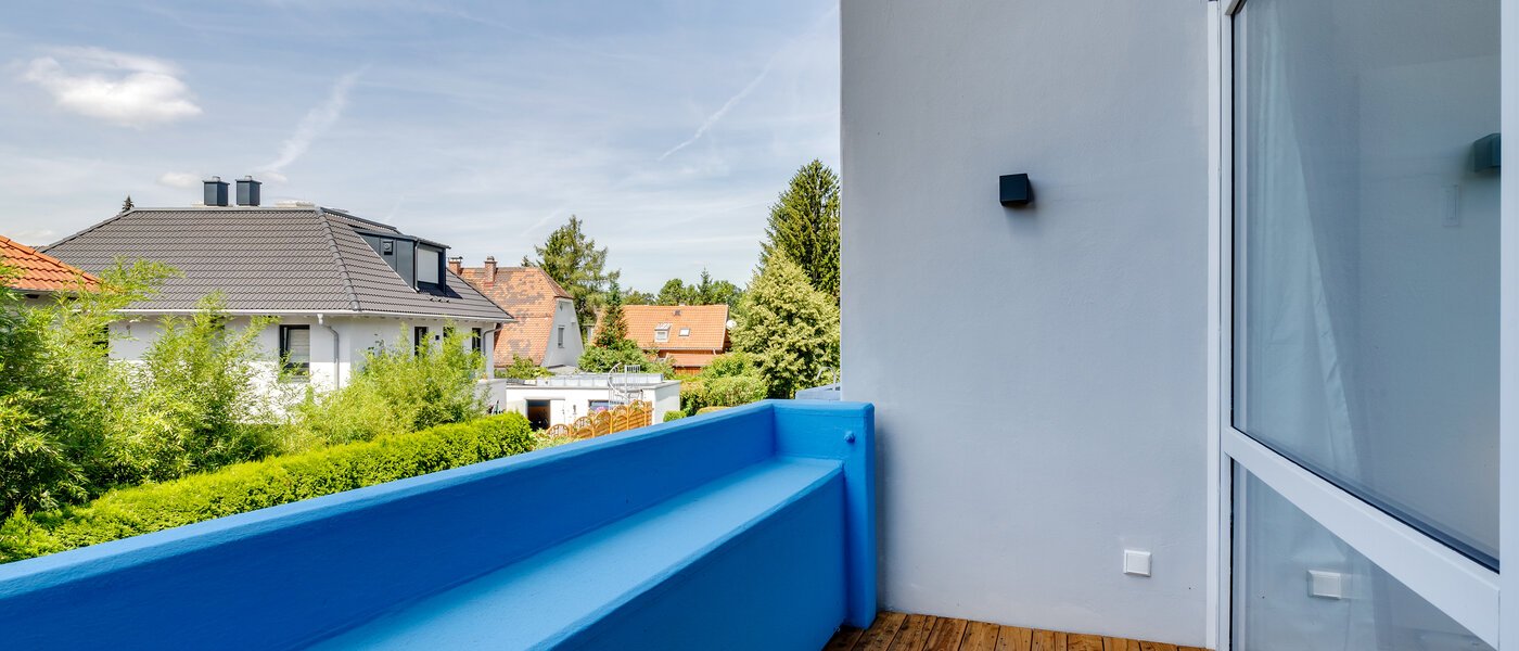 Maisonettewohnung München Moosach 01 Balkon 12293