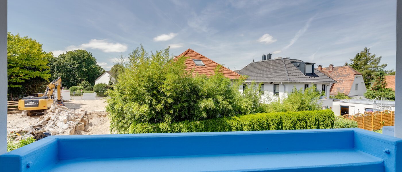 Maisonettewohnung München Moosach 03 Aussicht 12293