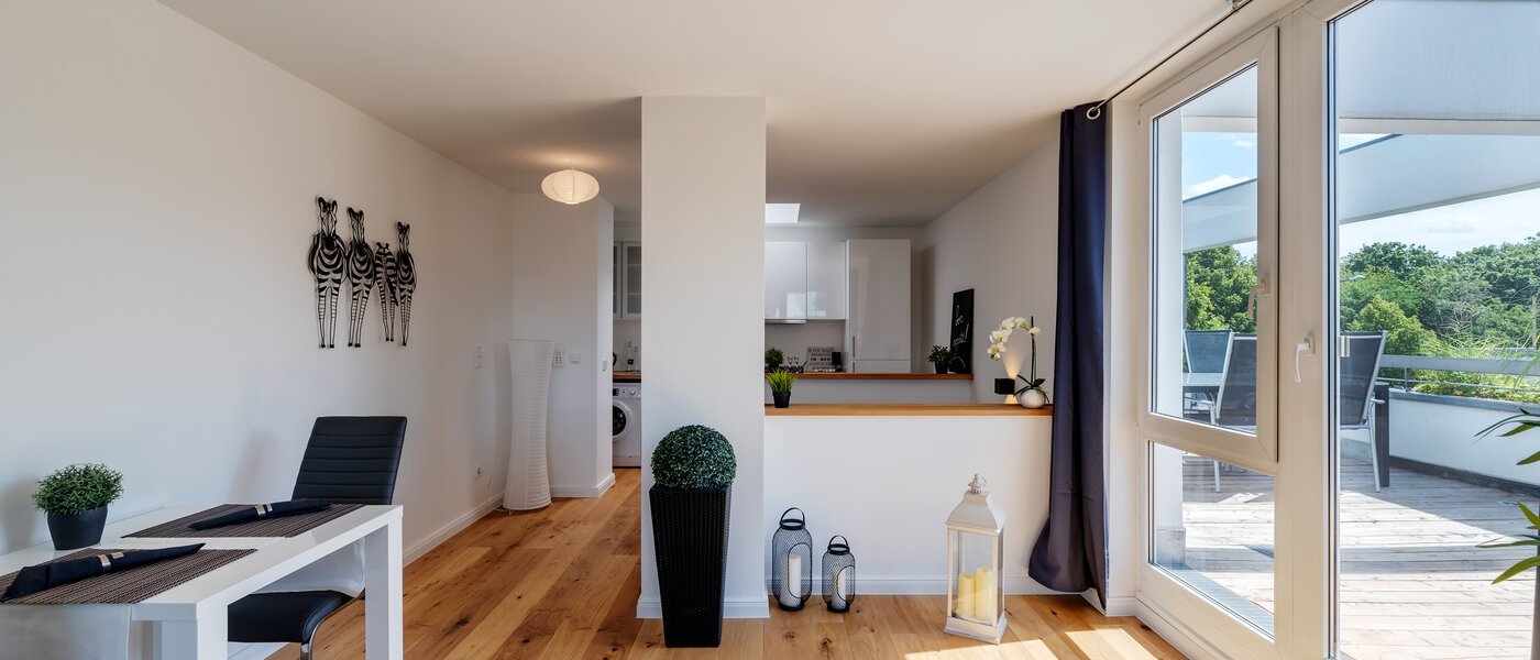 Maisonettewohnung München Moosach 02 Wohnbereich 12293