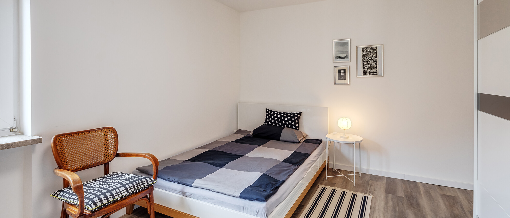 Apartment München Au 01 Schlafbereich 12297