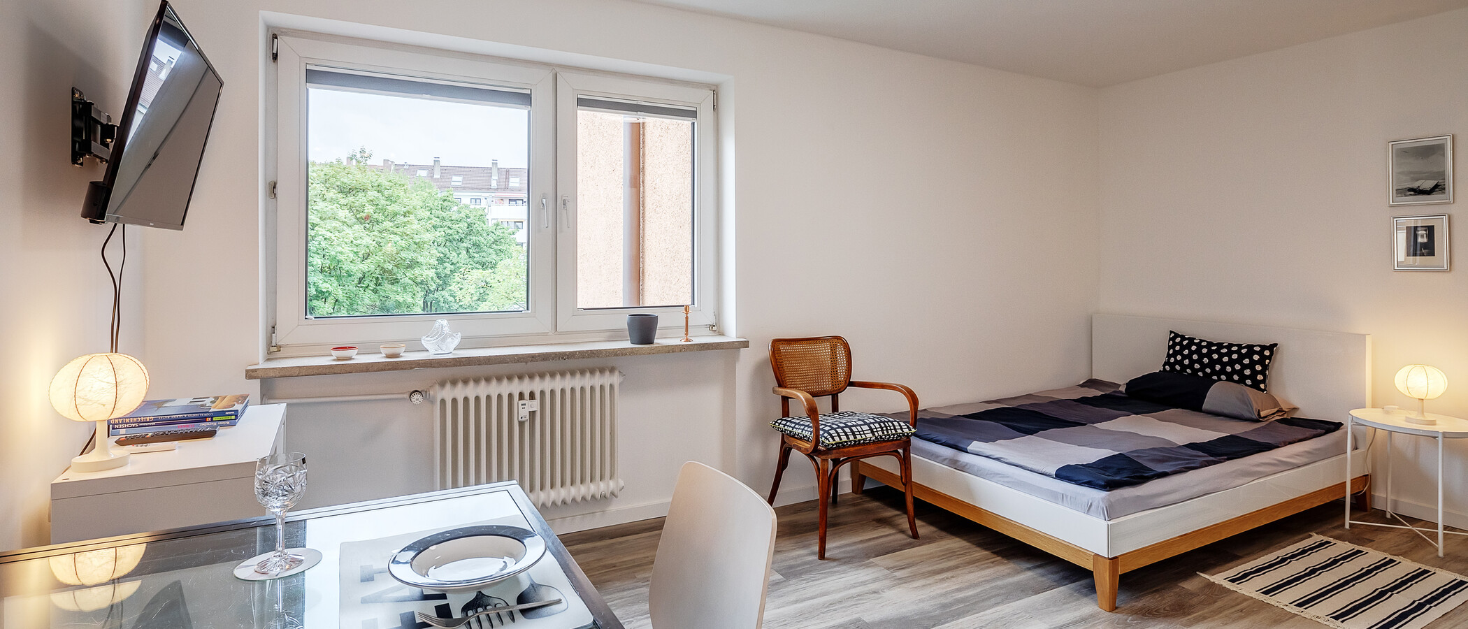 Apartment München Au 01 Wohnbereich 12297