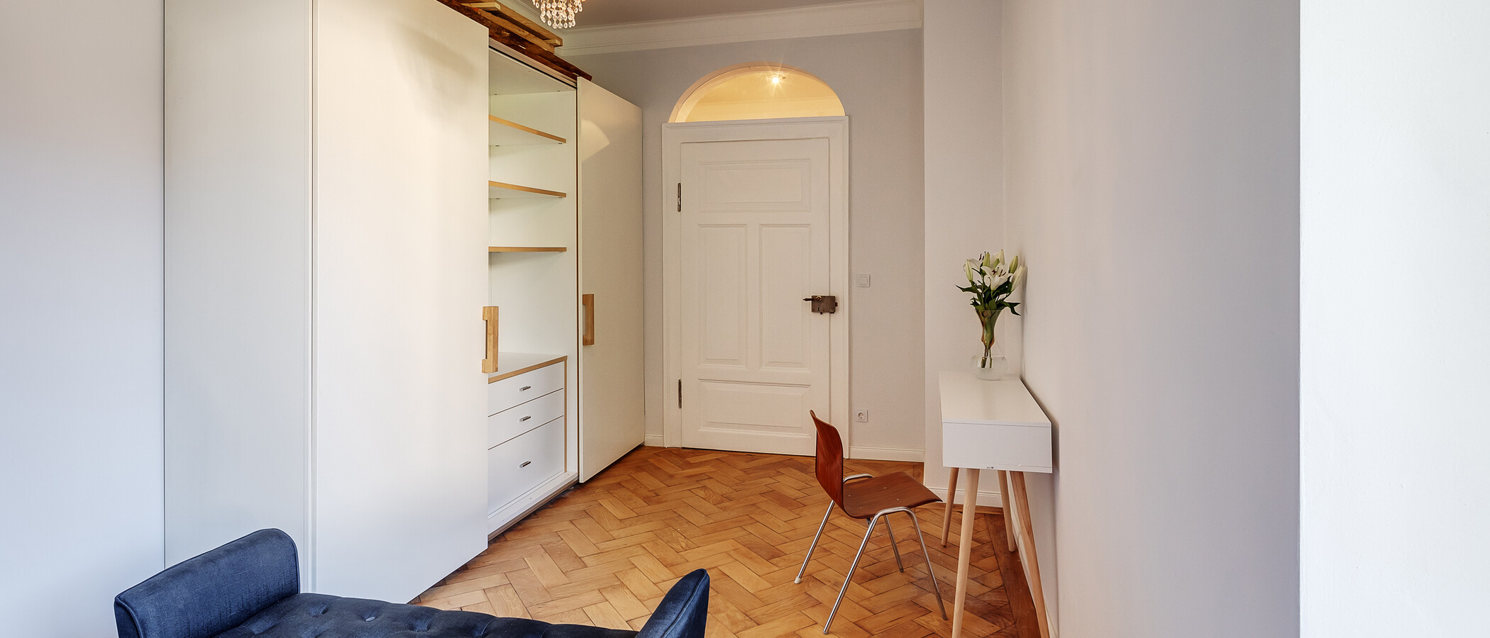 Wohnung München Schwabing 03 2. Schlafzimmer	 12306