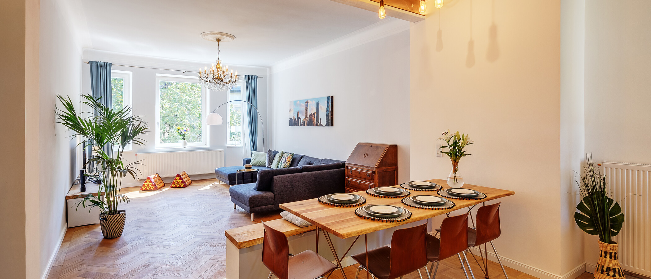 Wohnung München Schwabing 01 Essbereich 12306