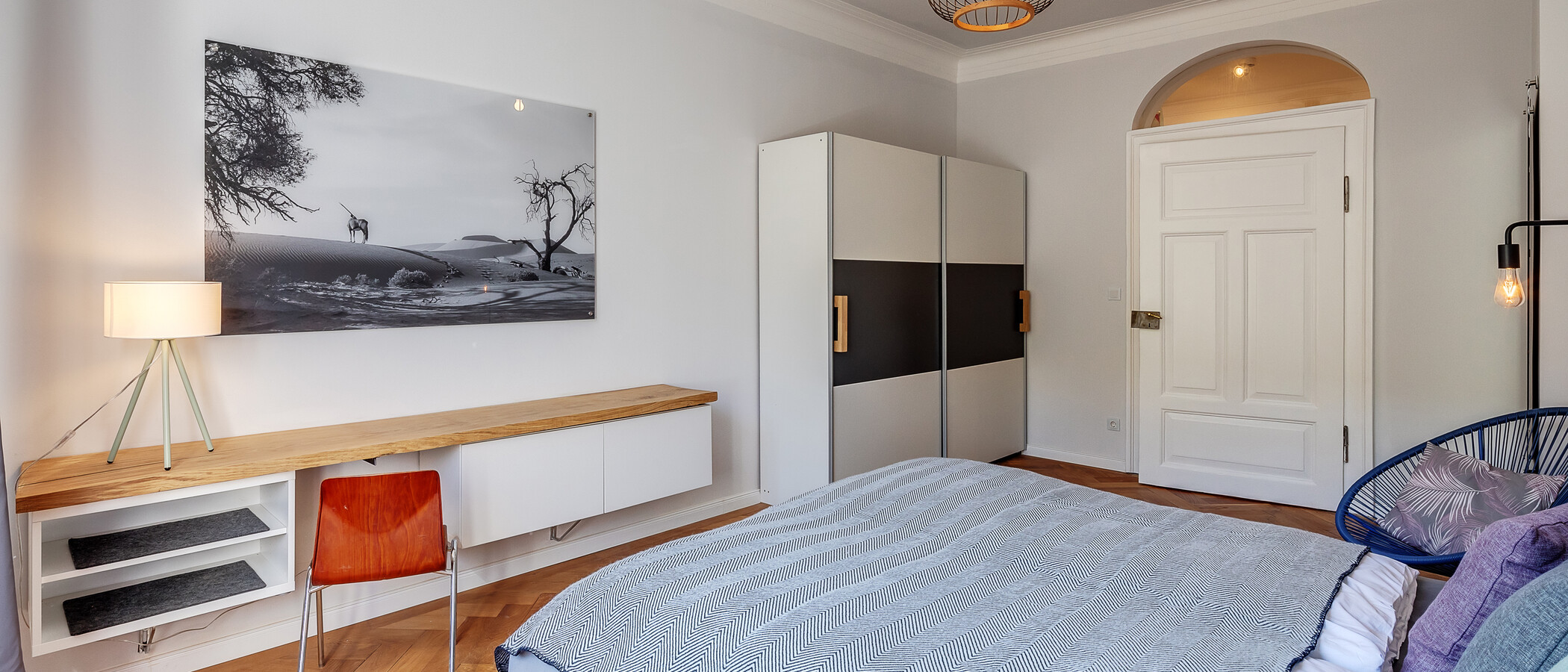 Wohnung München Schwabing 04 1. Schlafzimmer 12306